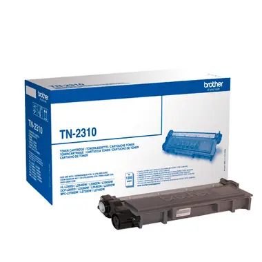 Brother TN-2310 originálny toner / DCP-L25xx, HL-L23xx, MFC-L27xx / 1.200 strán / Čierny