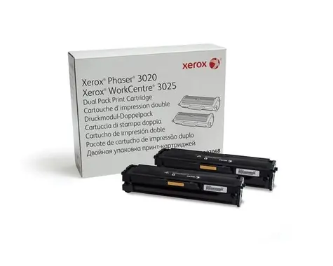 Xerox Toner pre Phaser 3020 a 3025 Dual pack / 3000 str. / čierna