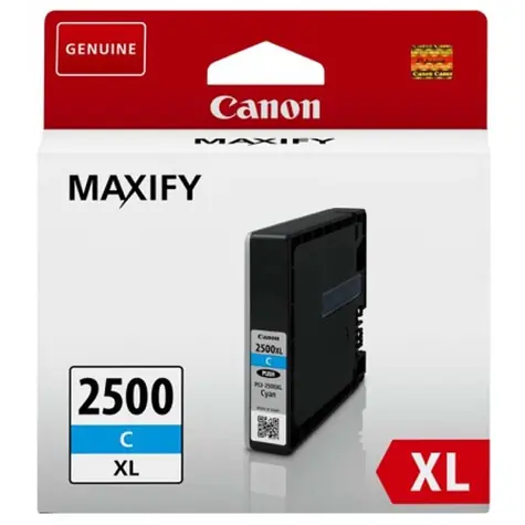 Canon PGI-2500XL C / originálny cartridge / azúrová