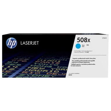 HP 508X originálny toner azúrová / CF361X / 9.500 strán
