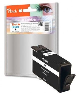 Peach Remanufactured 364XL alternatívny cartridge / HP Photosmart D5460 / Čierna