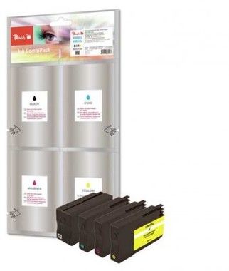 Peach Remanufactured 950XL/951XL MultiPack alternatívny cartridge / HP OFFICEJET 8100, 8600 / OEM chip / MultiPack