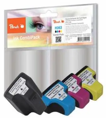 Peach Remanufactured 363 MultiPack alternatívny cartridge / HP Photosmart 3210 / Nový Chip / MultiPack