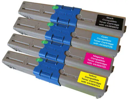 Peach Remanufactured C310/510 alternatívny toner / pre Oki C310, C510 / 3500/3x2000 strán / MultiPack