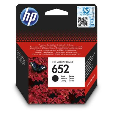 HP originálny cartridge 652 F6V25AE / DeskJet 2135 / 360 strán / Čierna