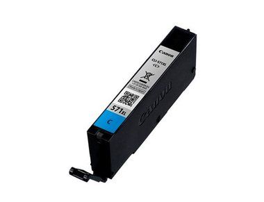 Canon CLI571C XL / originálny cartridge / 11 ml / Modrá