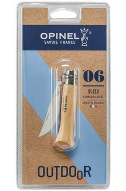 Opinel 404 VRI N°06 Inox 7 cm buk / Zatvárací nôž