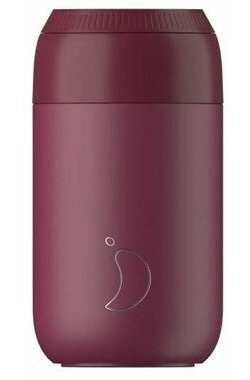CHILLY&#39;S Series 2 Coffee Mug 340ml Maple Red / Termo hrnček / Nerezová oceľ