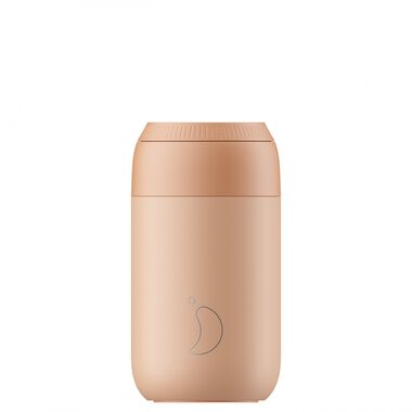 CHILLY&#39;S Series 2 Coffee Mug 500ml Peach Orange / Termo hrnček / Nerezová oceľ