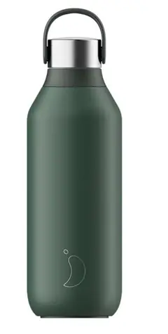 CHILLY'S Series 2 Water Bottle 500ml Pine Green / Termofľaša / Nerezová oceľ