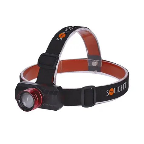 Solight WN36 LED čelovka / 150lm / IP44 / 3 režimy svietenia / 3.7V Li-on akumulátor / 1200mAh