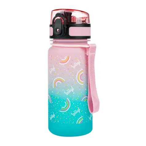BAAGL Tritánová fľaša na pitie Gradient Dúha / 350 ml