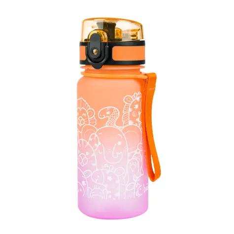 BAAGL Tritanová fľaša na pitie Gradient Zvieratá / 350 ml