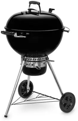 Weber MasterTouch GBS E-5750 čierna / Gril na drevené uhlie / rošt 57 cm