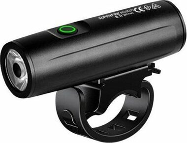 Superfire BL14 Svietidlo na bicykel čierna / 275lm / USB / dopredaj