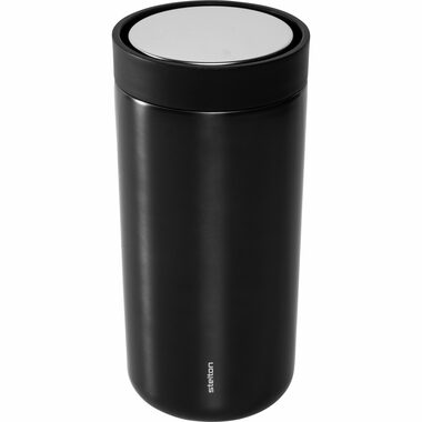 Stelton To-Go Click 0.4 l čierna / Termohrnček