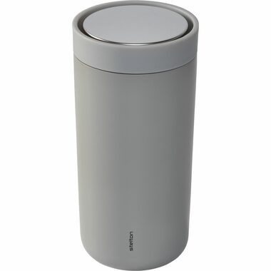 Stelton To-Go Click 0.4 l šedá / Termohrnček