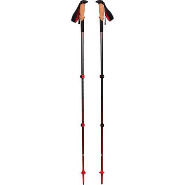 Black Diamond Pursuit S/M šedo červená / trekingové palice / 100 - 125 cm