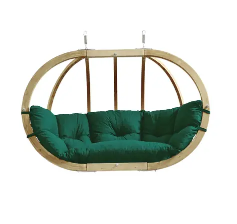 Amazonas Globo Royal verde / Závesné kreslo / 176x118 cm / nosnosť 200 kg