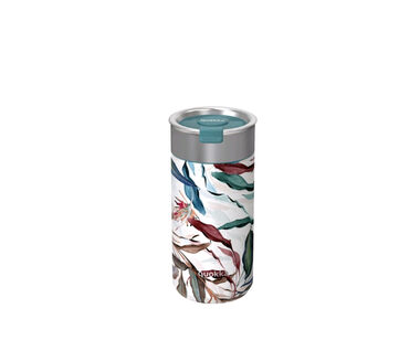 Quokka Boost Coffee Tumbler 400ml Bouquet / Termohrnček so sitkom / nerezová oceľ 