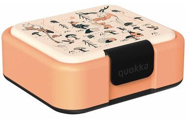 Quokka Twist Kids In The Woods / Olovrantový box / plast / 180 mm x 67 mm x 160 mm