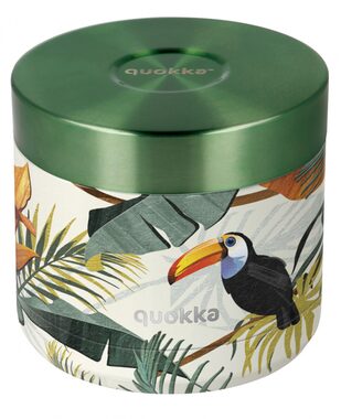 Quokka Whim Food Jar 600ml Tropical / Termonádoba na jedlo / nerezová oceľ 