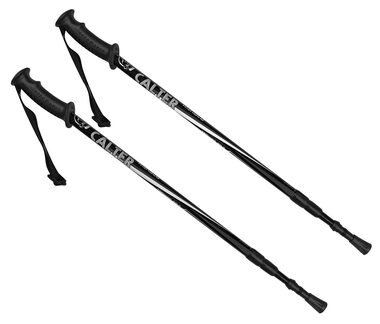 CALTER KOHALA 3-dielne pár čierna / Trekingové palice / 65/110-135cm