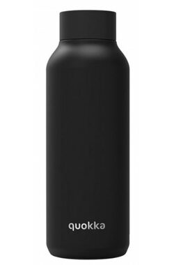 Quokka Nerezová fľaša SOLID čierna 510 ml