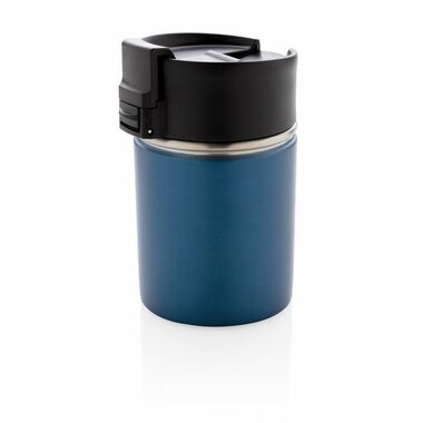 XD Design Bogota Keramický termohrnček 220 ml modrá / 0.22 L / keramika a nerez 