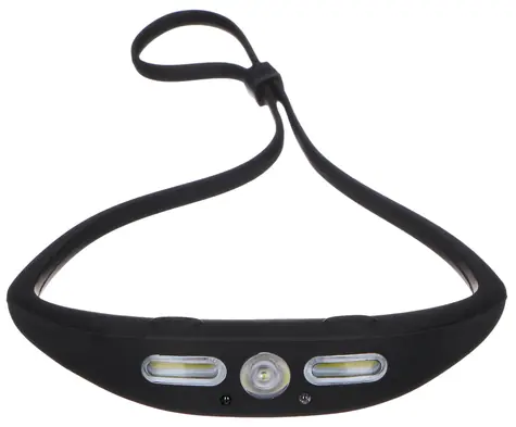 SIXTOL HEADLAMP SENSOR 1 - Čelovka s gumovým pásikom a senzorom / 160 lm / XPG LED / COB / USB