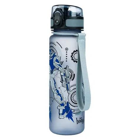 BAAGL Tritánová fľaša na pitie Roboti / 500 ml