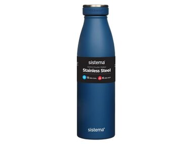 Sistema Hydrate Stainless Steel Termofľaša 500 ml modrá