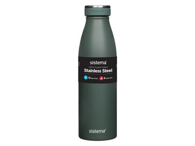 Sistema Hydrate Stainless Steel Termofľaša 500 ml zelená