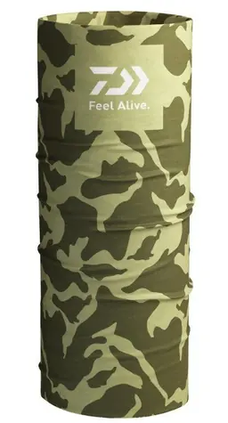 Daiwa Nárkčník Neckgaiter Green Camo