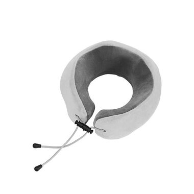 NAIPO FS-N07 sivá / cestovný vankúš / Ergonomický z pamätovej peny