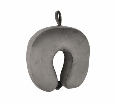 Rozbalené - Wenger Cestovný vankúš z pamäťovej peny sivá / rozbalené