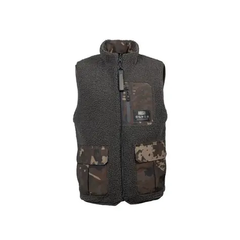 Nash Vesta Zero Tolerancia Sherpa Fleece Reversible Body Warmer L
