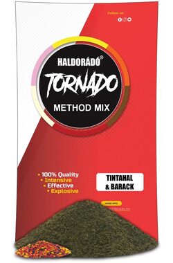 Haldorado Method Mix Tornado 500g Chobotnice/Broskev