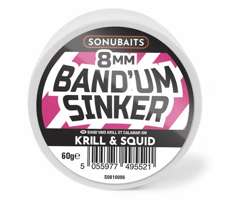 Sonubaits Dumbells Band'Um Sinkers Krill&Squid 60g 6mm