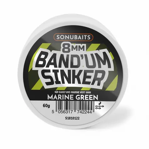 Sonubaits Dumbells Band'Um Sinkers Marine Green 60g 8mm
