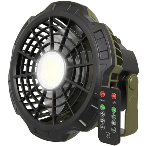 NGT Ventilátor so svetlom a powerbankou 3v1