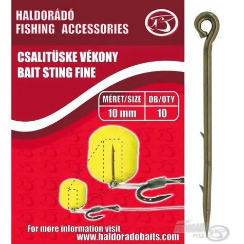 Haldoradó Nástrahový osteň Fine 10mm 10ks