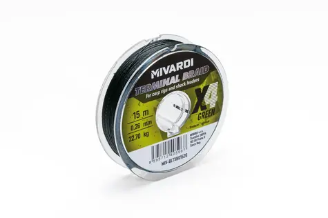 Mivardi Šnúrka Terminal X4 Braid Green 15m 0,08mm