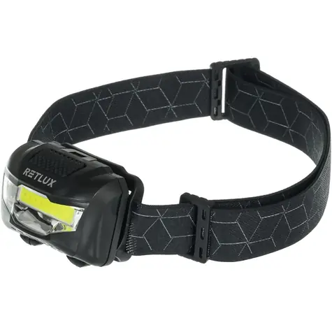 Retlux RPL 59 Čelovka 3W COB / 120 lm / 3xAAA 