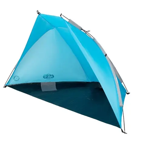 NILS Camp NC3039 modrý / Plážový stan / 210 x 105 x 110 cm / vodný stĺpec: 1000mm