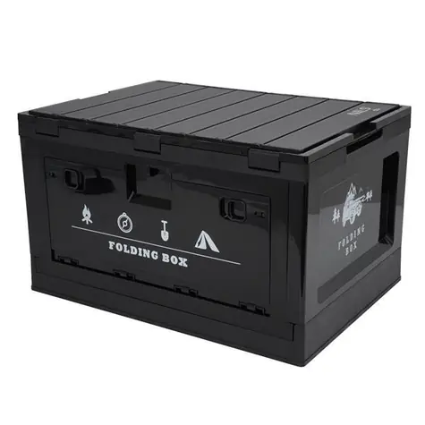 NILS Camp NCB4006 2v1 / Skladací box s vekom a funkciou stola / 50 l