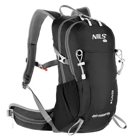 NILS Camp NC1950 Caver čierny / Turistický batoh / 18L 