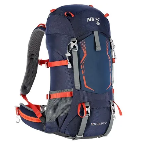 NILS Camp NC1993 Northlake modrý / Turistický batoh / 30L + 10L