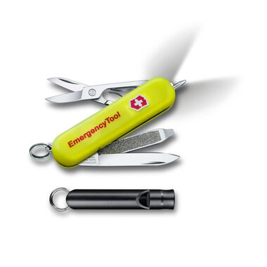 VICTORINOX Vreckový nôž Signature Lite Emergency Tool žltá / 58 mm