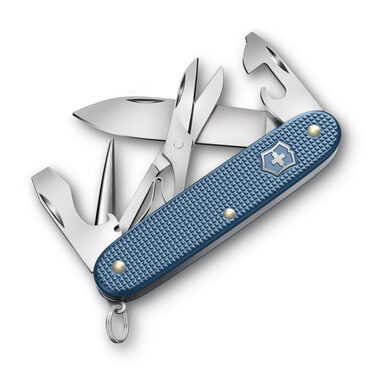 VICTORINOX Vreckový nôž Pioneer X Alox ľadovcovo modrá / 93 mm / Limitovaná edícia 2026